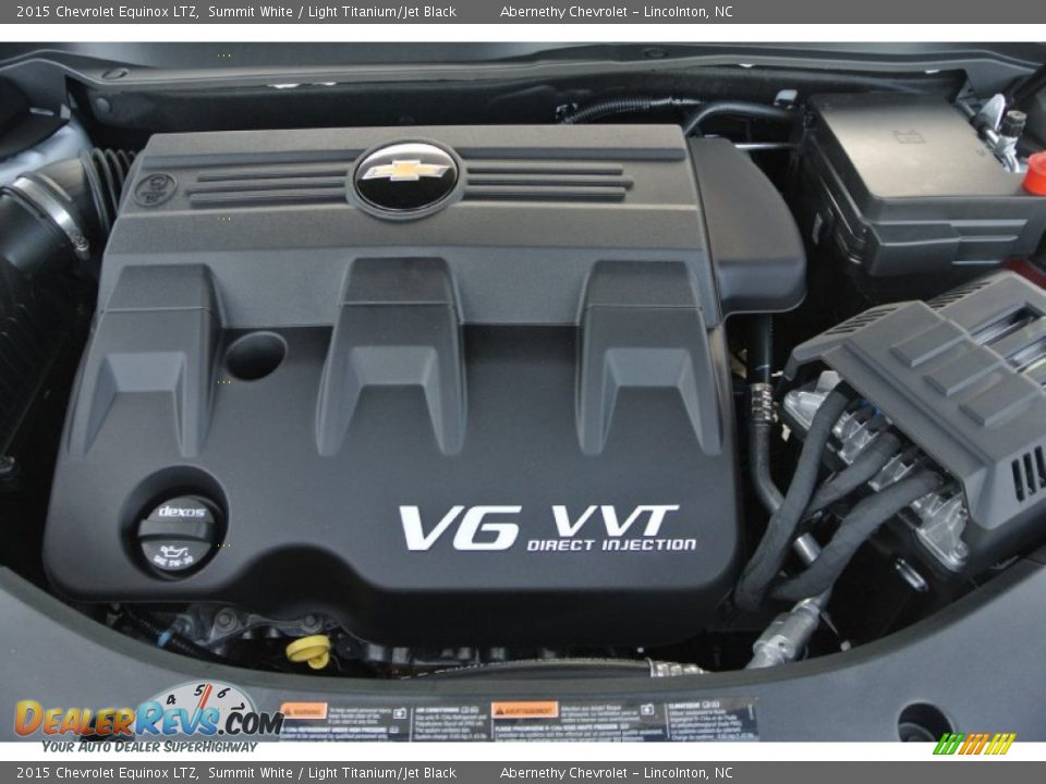 2015 Chevrolet Equinox LTZ Summit White / Light Titanium/Jet Black Photo #23