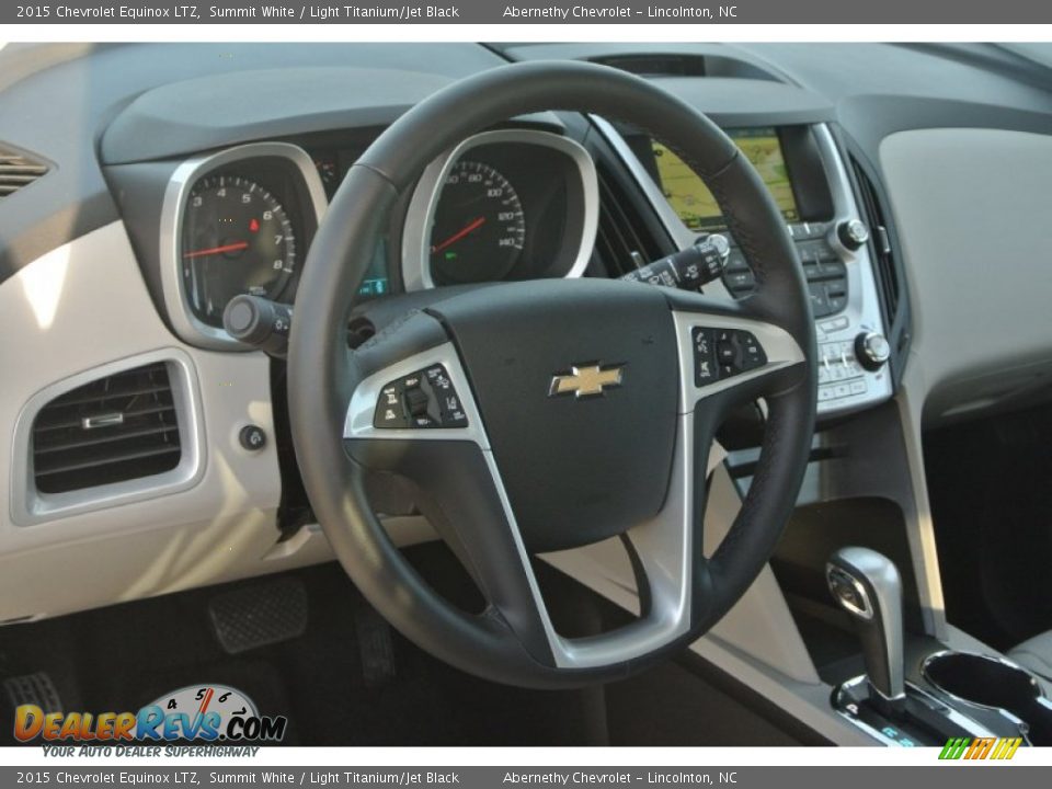2015 Chevrolet Equinox LTZ Summit White / Light Titanium/Jet Black Photo #24