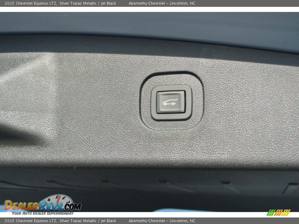 2015 Chevrolet Equinox LTZ Silver Topaz Metallic / Jet Black Photo #20
