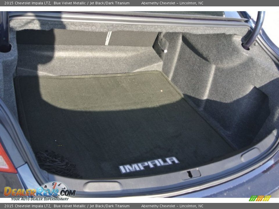 2015 Chevrolet Impala LTZ Blue Velvet Metallic / Jet Black/Dark Titanium Photo #18