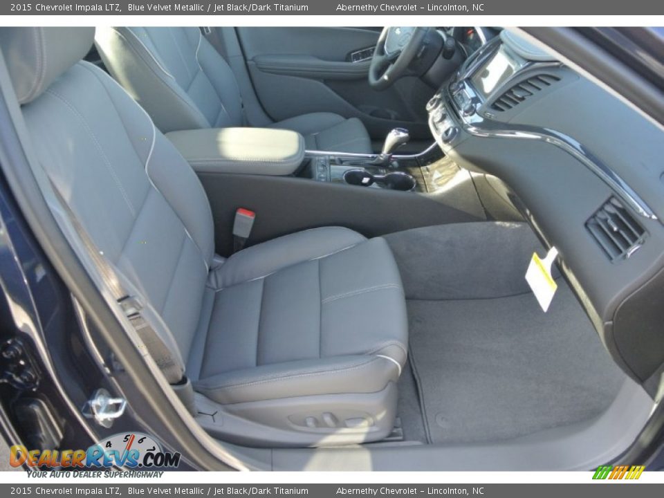 2015 Chevrolet Impala LTZ Blue Velvet Metallic / Jet Black/Dark Titanium Photo #19