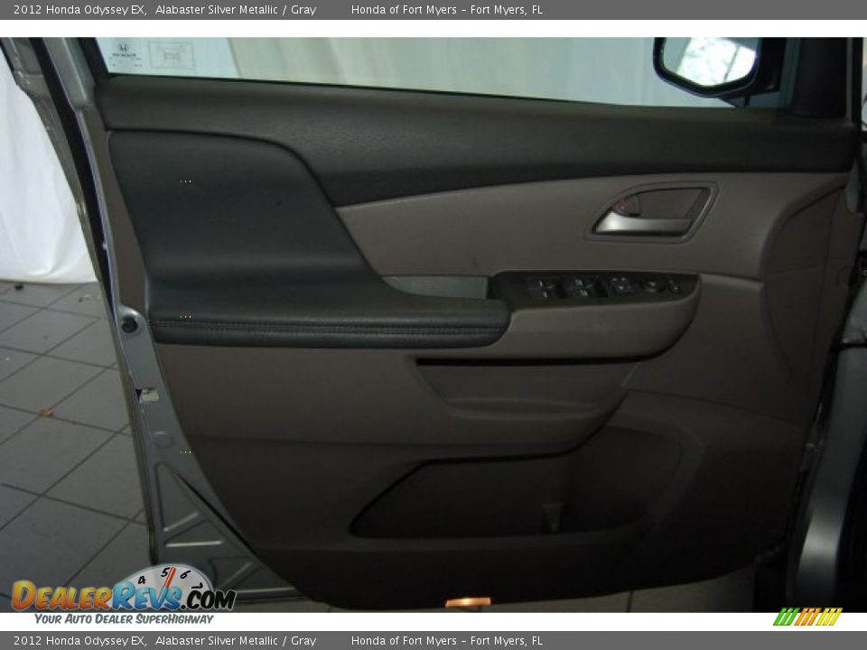 2012 Honda Odyssey EX Alabaster Silver Metallic / Gray Photo #12