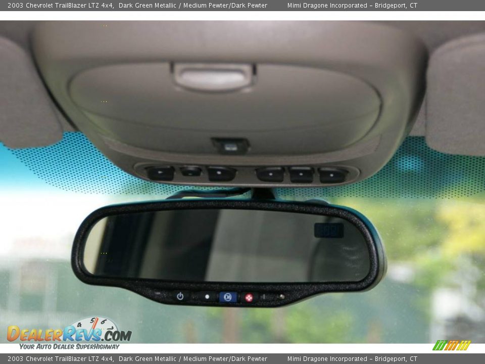 2003 Chevrolet TrailBlazer LTZ 4x4 Dark Green Metallic / Medium Pewter/Dark Pewter Photo #20