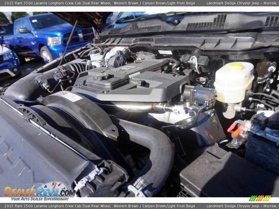 2015 Ram 3500 Laramie Longhorn Crew Cab Dual Rear Wheel 6.7 Liter OHV 24-Valve Cummins Turbo-Diesel Inline 6 Cylinder Engine Photo #9