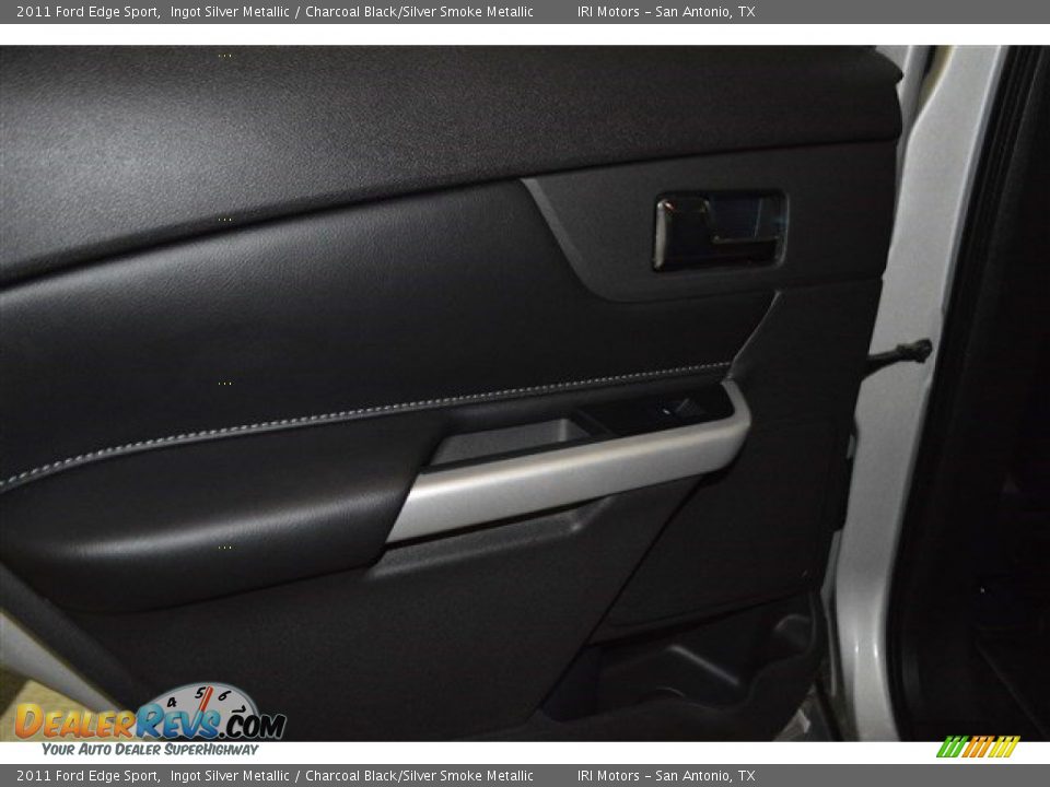 2011 Ford Edge Sport Ingot Silver Metallic / Charcoal Black/Silver Smoke Metallic Photo #23