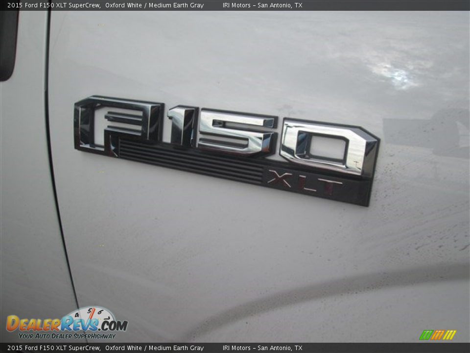2015 Ford F150 XLT SuperCrew Oxford White / Medium Earth Gray Photo #2