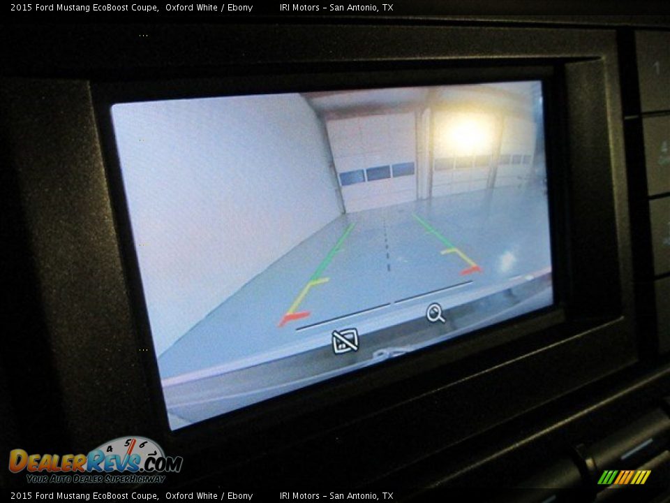 2015 Ford Mustang EcoBoost Coupe Oxford White / Ebony Photo #14