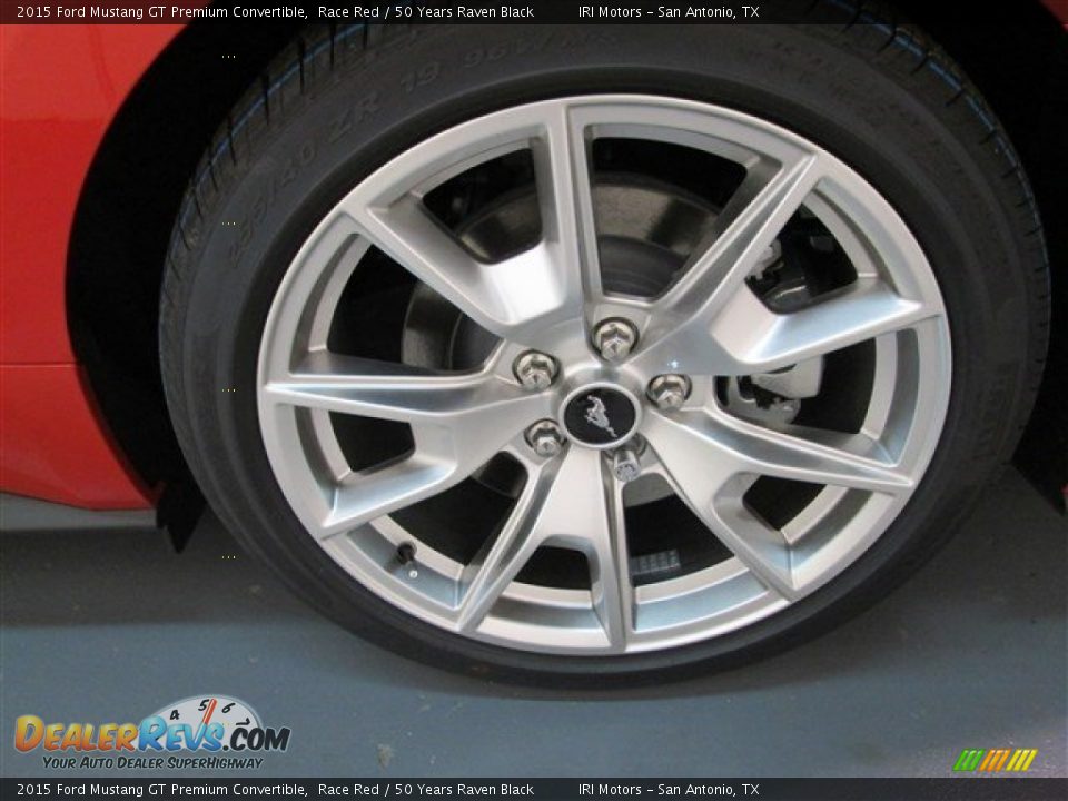 2015 Ford Mustang GT Premium Convertible Wheel Photo #4