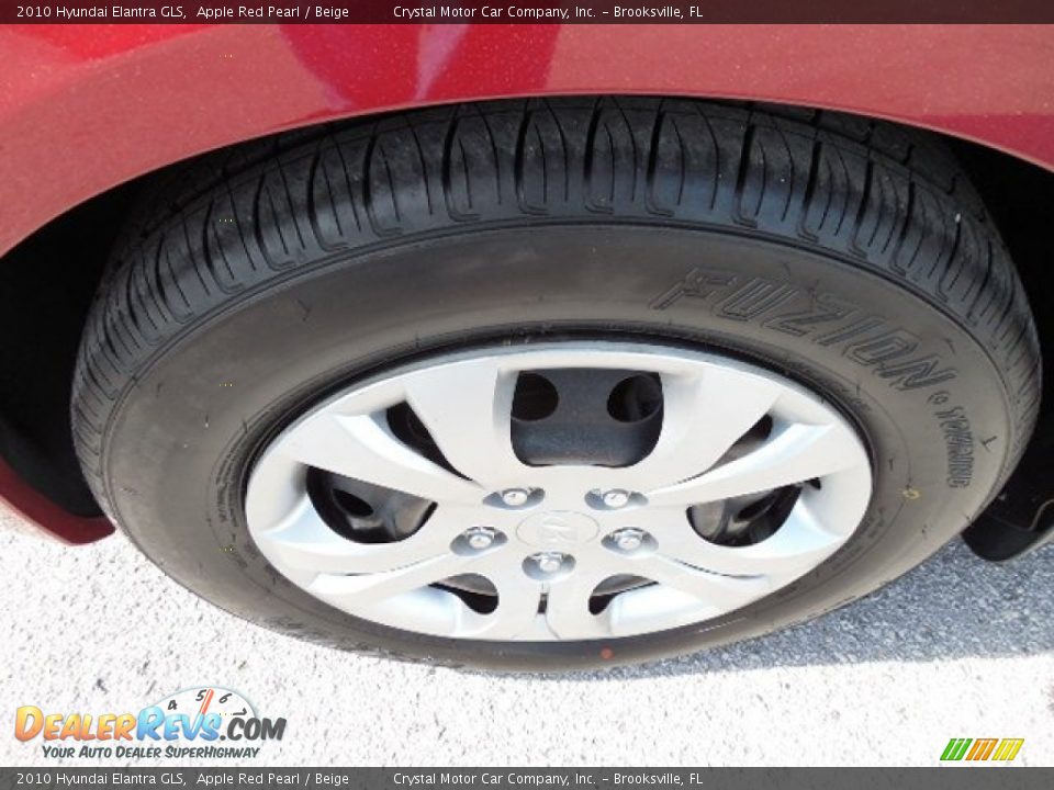 2010 Hyundai Elantra GLS Apple Red Pearl / Beige Photo #15