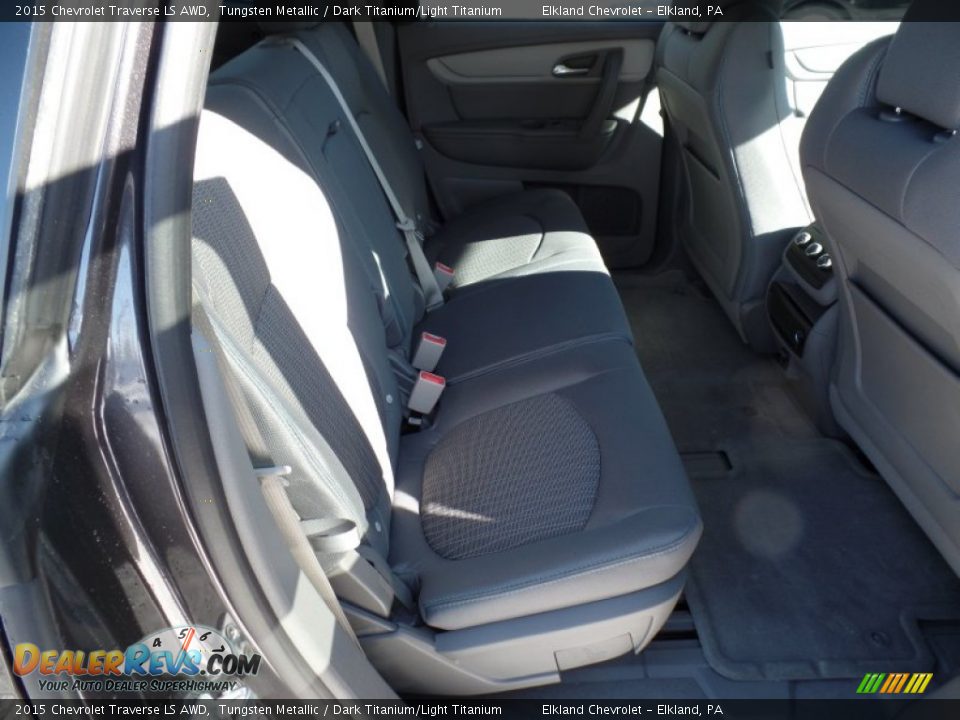 2015 Chevrolet Traverse LS AWD Tungsten Metallic / Dark Titanium/Light Titanium Photo #19