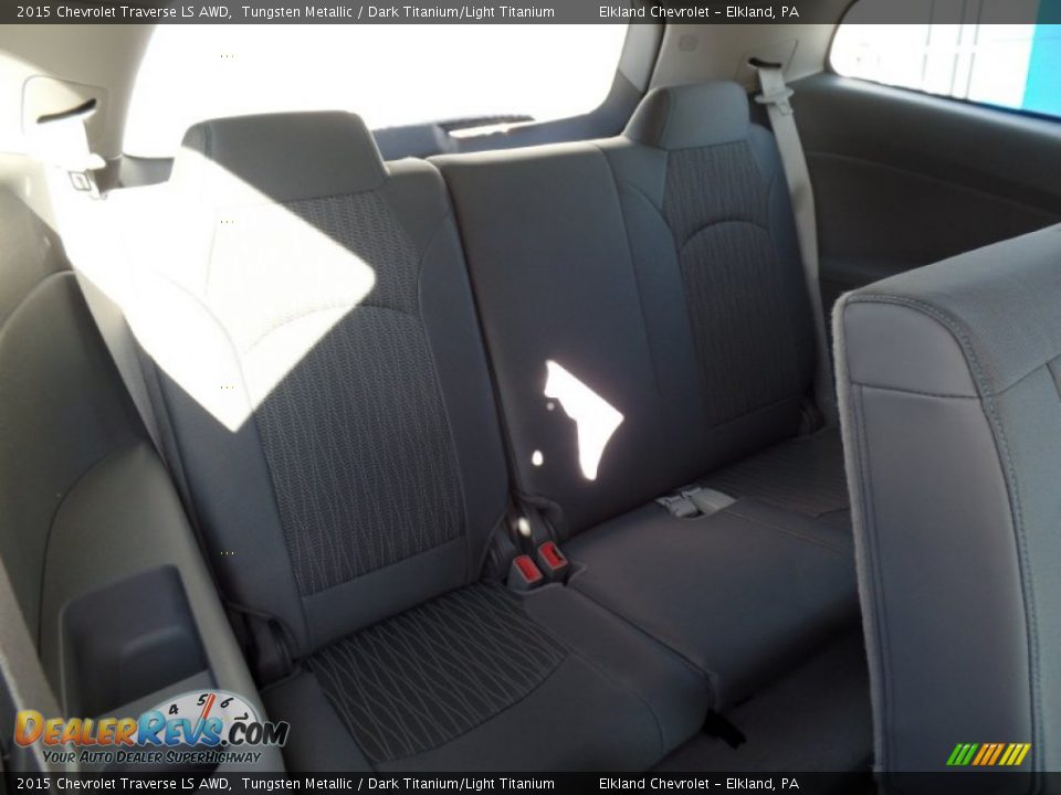 2015 Chevrolet Traverse LS AWD Tungsten Metallic / Dark Titanium/Light Titanium Photo #20