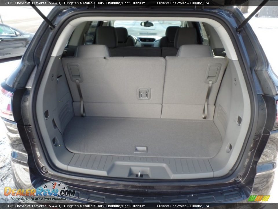 2015 Chevrolet Traverse LS AWD Tungsten Metallic / Dark Titanium/Light Titanium Photo #21