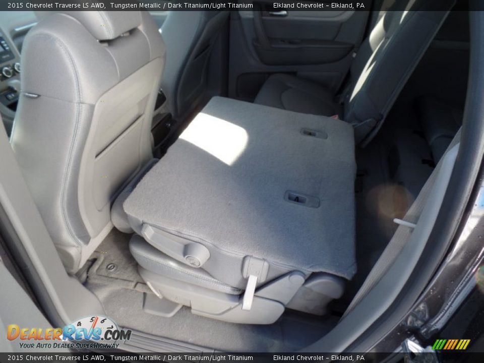 2015 Chevrolet Traverse LS AWD Tungsten Metallic / Dark Titanium/Light Titanium Photo #26