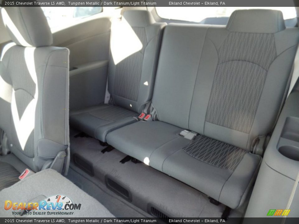2015 Chevrolet Traverse LS AWD Tungsten Metallic / Dark Titanium/Light Titanium Photo #27