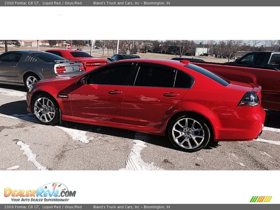 2009 Pontiac G8 GT Liquid Red / Onyx/Red Photo #1