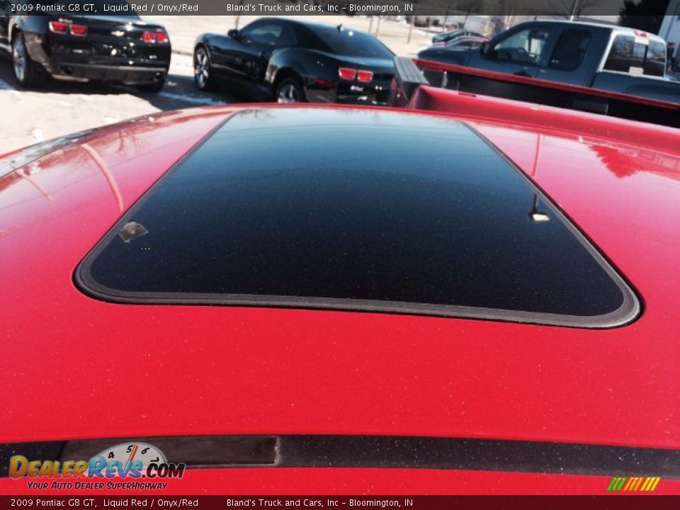 2009 Pontiac G8 GT Liquid Red / Onyx/Red Photo #4