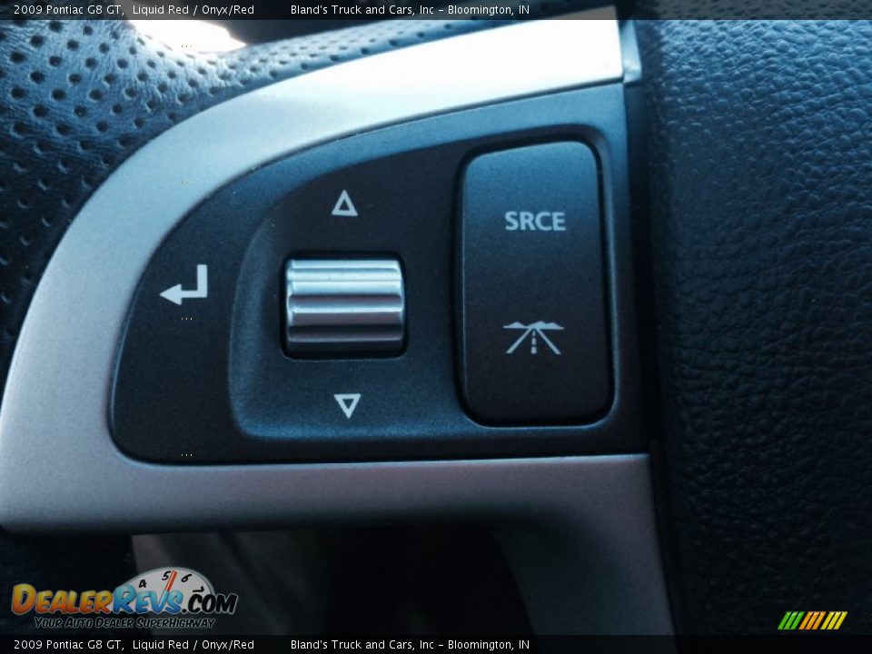 2009 Pontiac G8 GT Liquid Red / Onyx/Red Photo #6