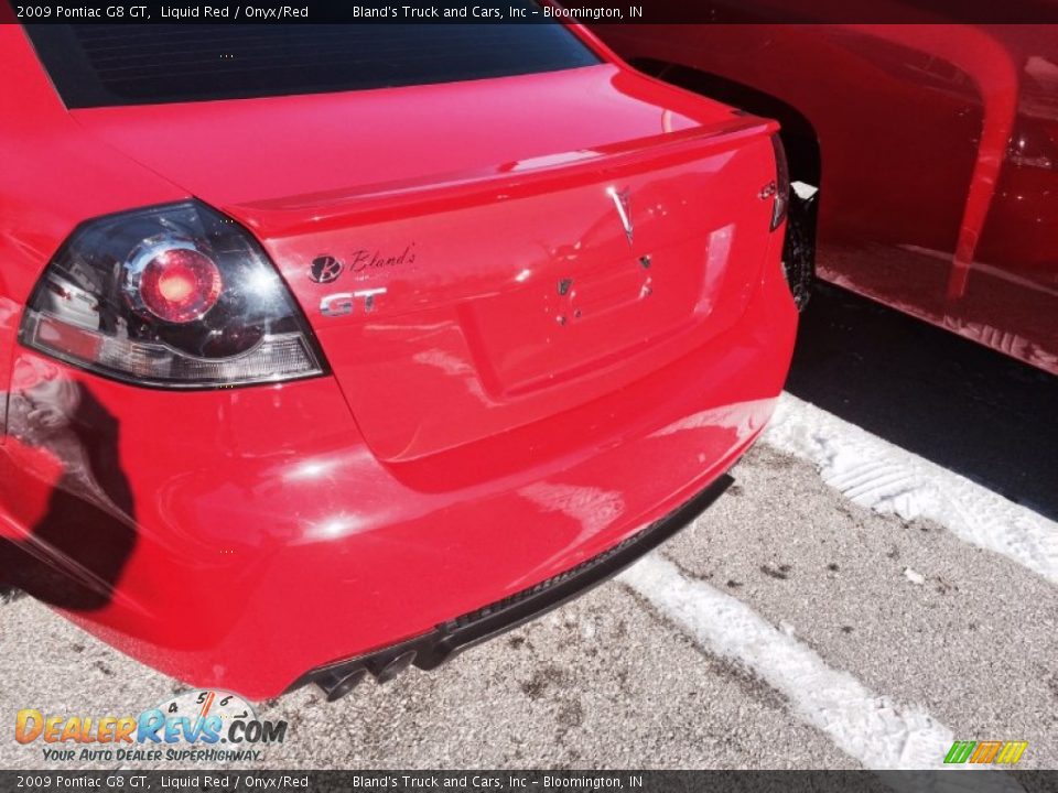 2009 Pontiac G8 GT Liquid Red / Onyx/Red Photo #7