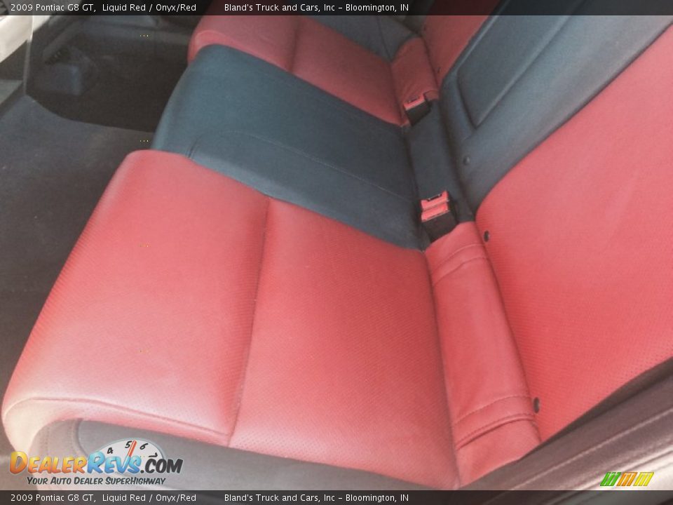 2009 Pontiac G8 GT Liquid Red / Onyx/Red Photo #8