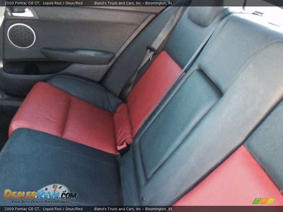 2009 Pontiac G8 GT Liquid Red / Onyx/Red Photo #11