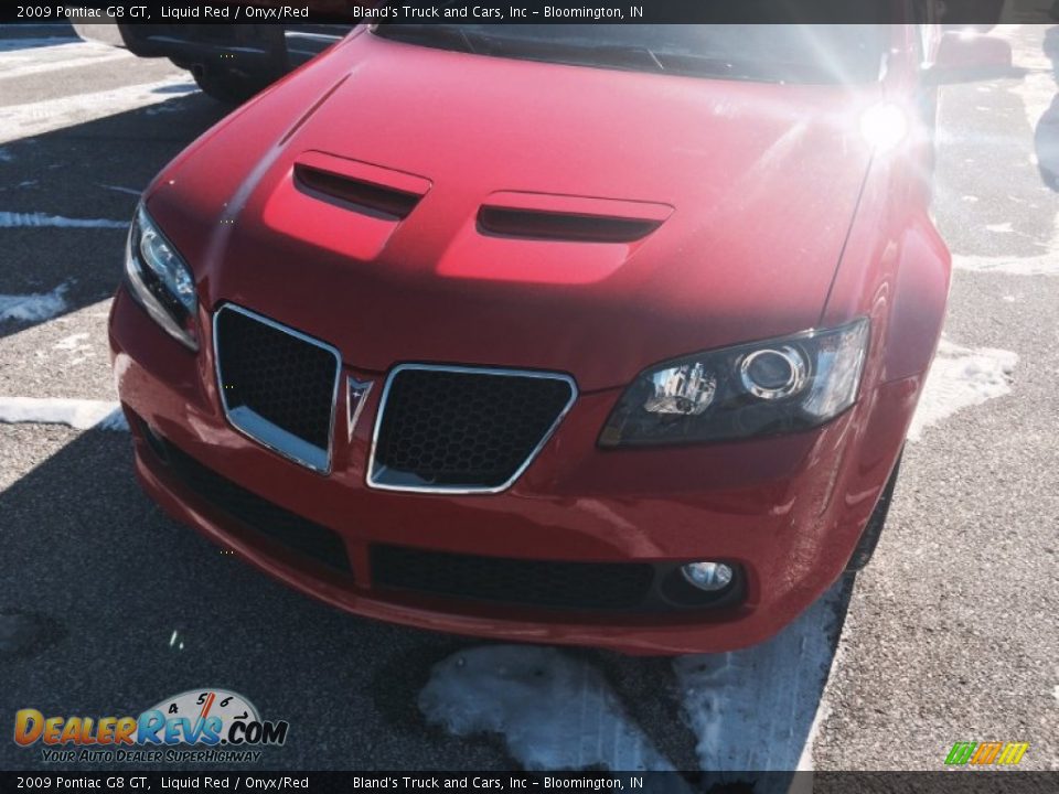 2009 Pontiac G8 GT Liquid Red / Onyx/Red Photo #13