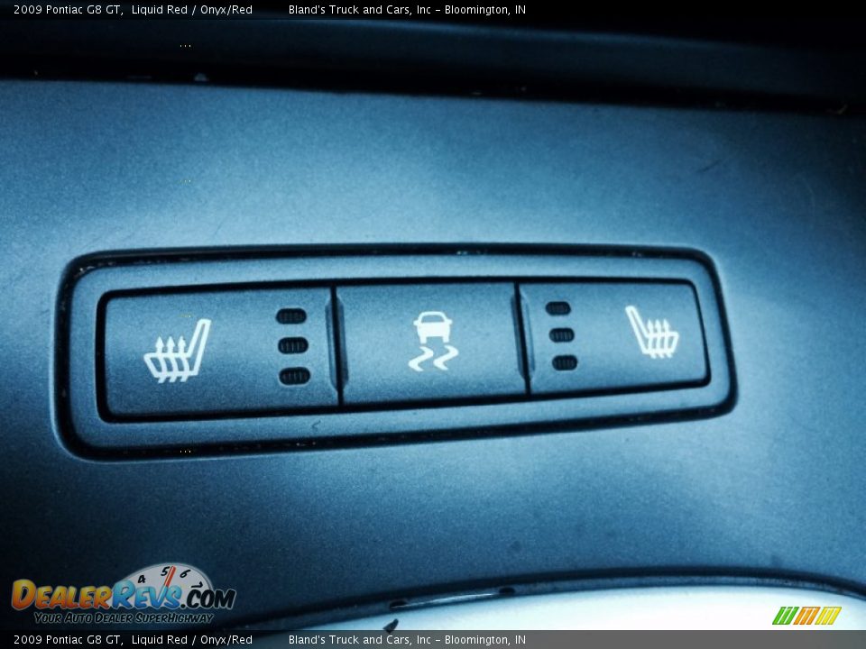 2009 Pontiac G8 GT Liquid Red / Onyx/Red Photo #14