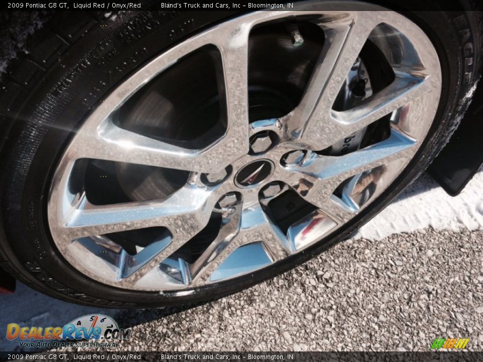 2009 Pontiac G8 GT Liquid Red / Onyx/Red Photo #16