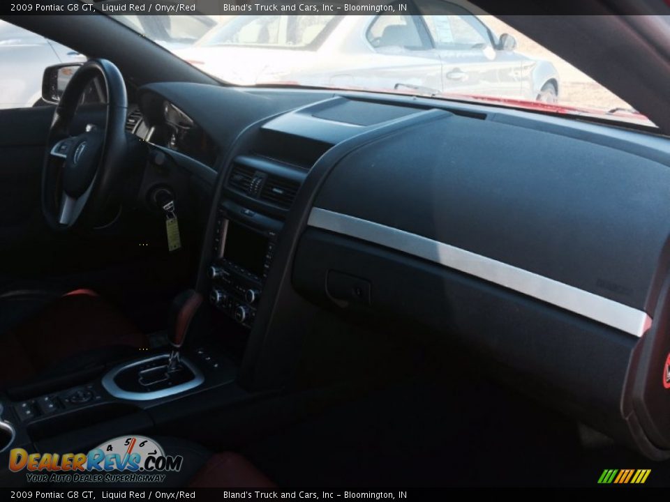 2009 Pontiac G8 GT Liquid Red / Onyx/Red Photo #19