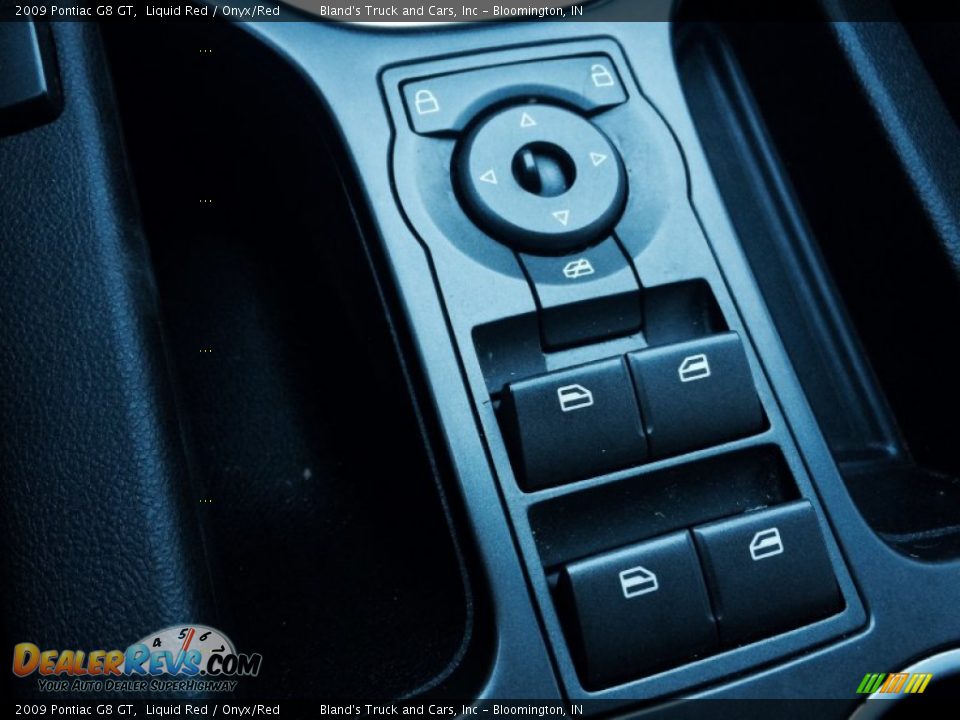 2009 Pontiac G8 GT Liquid Red / Onyx/Red Photo #22