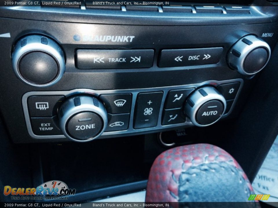 2009 Pontiac G8 GT Liquid Red / Onyx/Red Photo #23