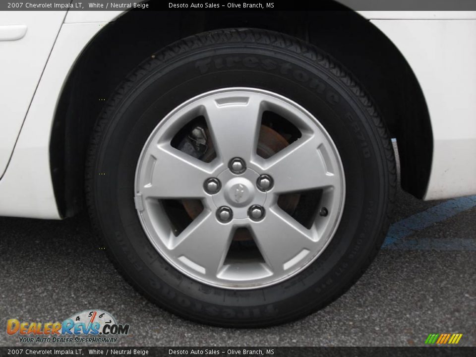 2007 Chevrolet Impala LT White / Neutral Beige Photo #15