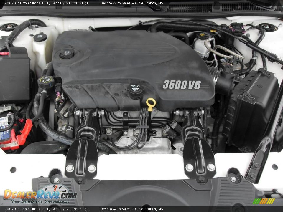 2007 Chevrolet Impala LT White / Neutral Beige Photo #18