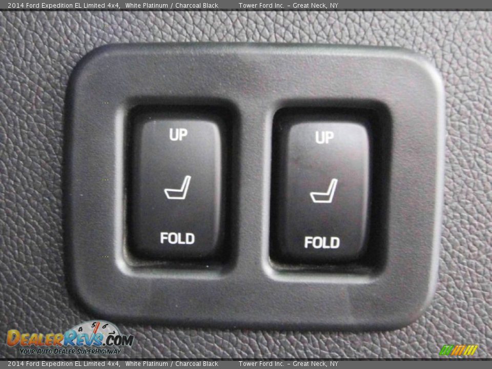 2014 Ford Expedition EL Limited 4x4 White Platinum / Charcoal Black Photo #10