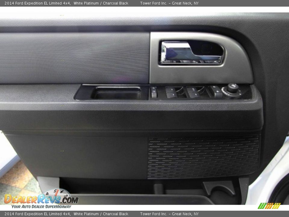 2014 Ford Expedition EL Limited 4x4 White Platinum / Charcoal Black Photo #15