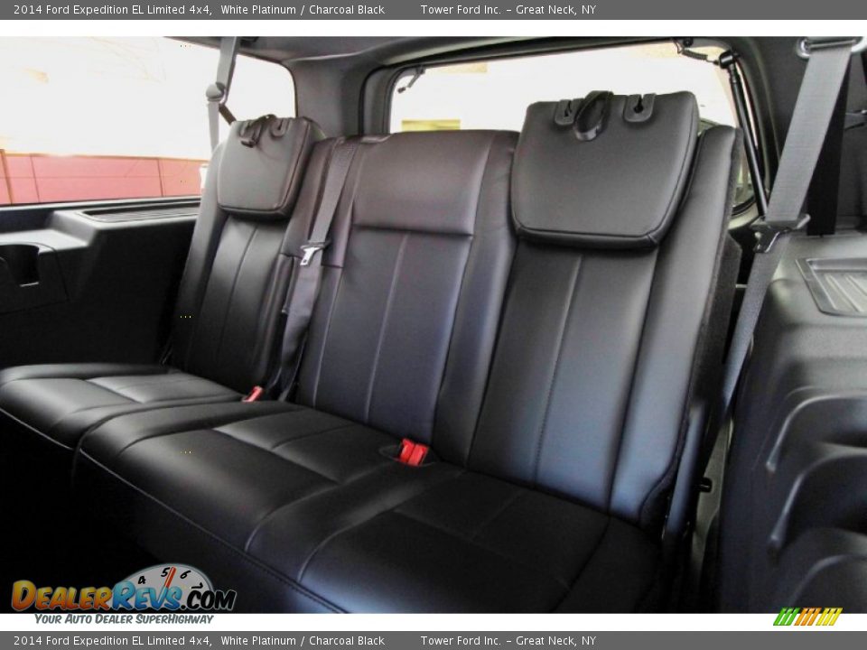 2014 Ford Expedition EL Limited 4x4 White Platinum / Charcoal Black Photo #26