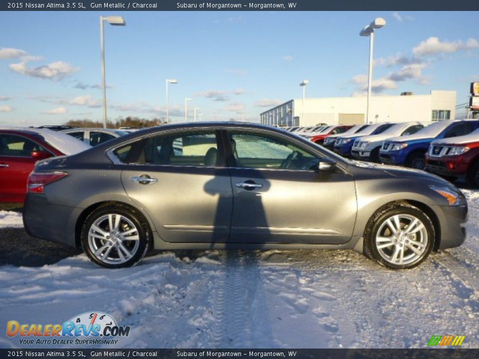 2015 Nissan Altima 3.5 SL Gun Metallic / Charcoal Photo #2