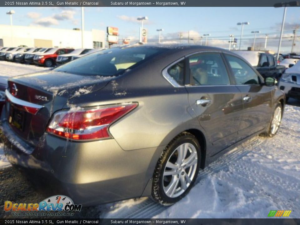 2015 Nissan Altima 3.5 SL Gun Metallic / Charcoal Photo #3