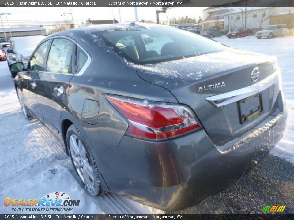 2015 Nissan Altima 3.5 SL Gun Metallic / Charcoal Photo #5