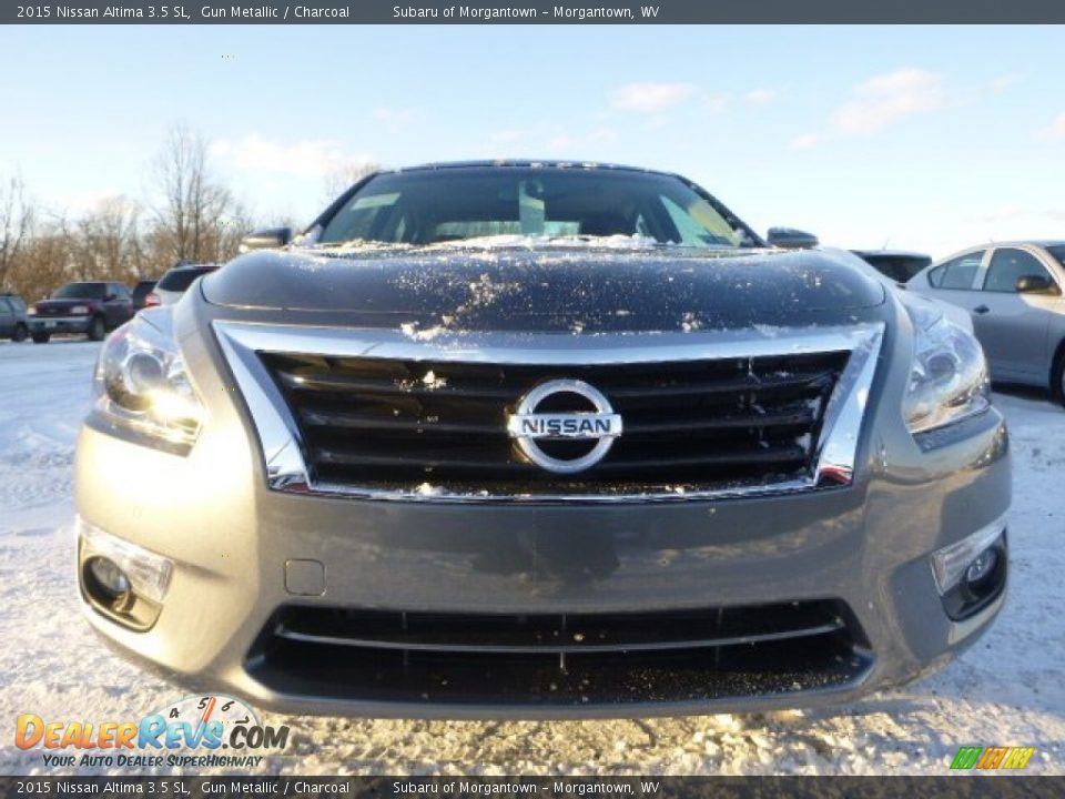 2015 Nissan Altima 3.5 SL Gun Metallic / Charcoal Photo #7
