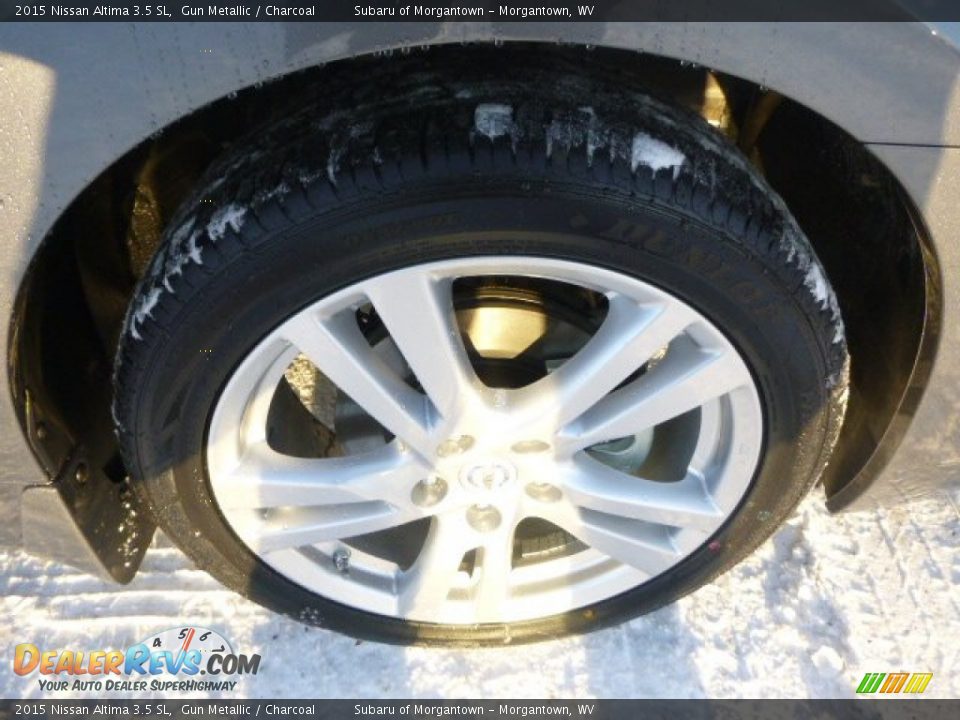 2015 Nissan Altima 3.5 SL Gun Metallic / Charcoal Photo #8