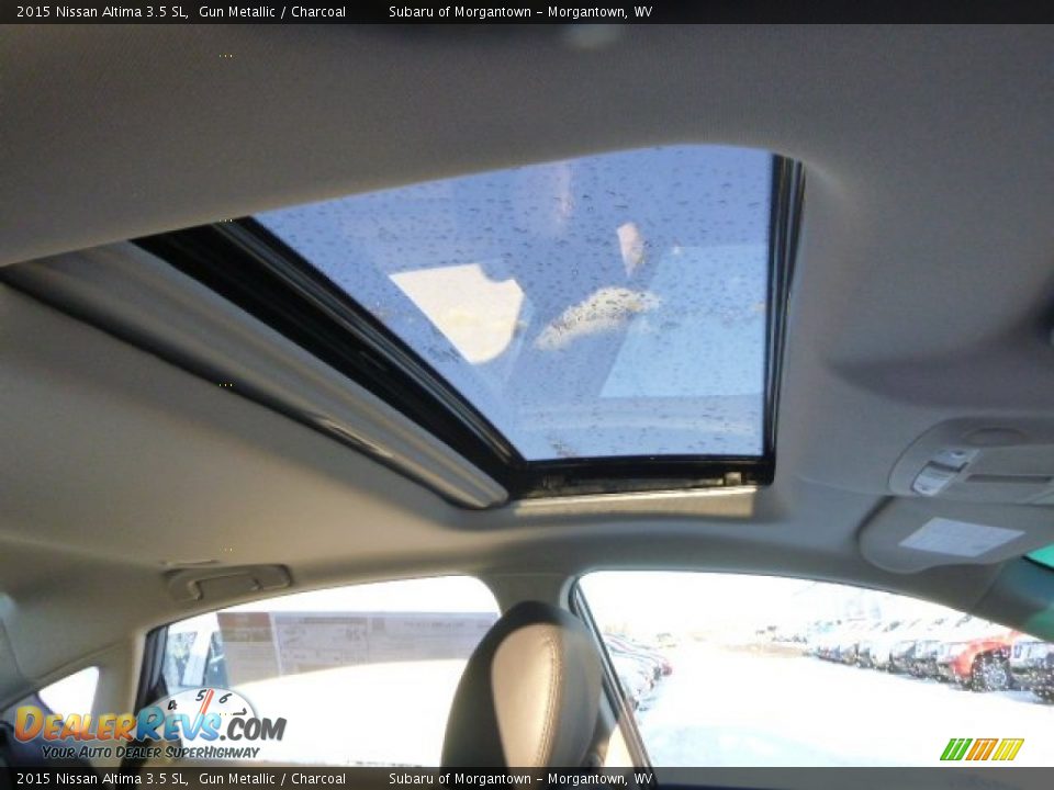 2015 Nissan Altima 3.5 SL Gun Metallic / Charcoal Photo #9