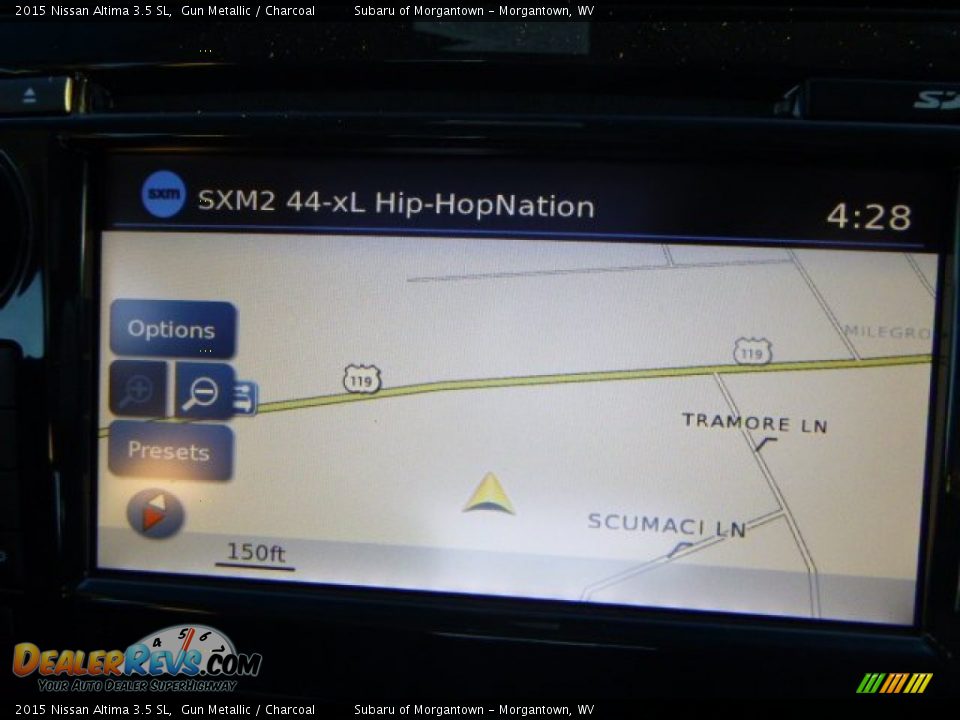 2015 Nissan Altima 3.5 SL Gun Metallic / Charcoal Photo #11