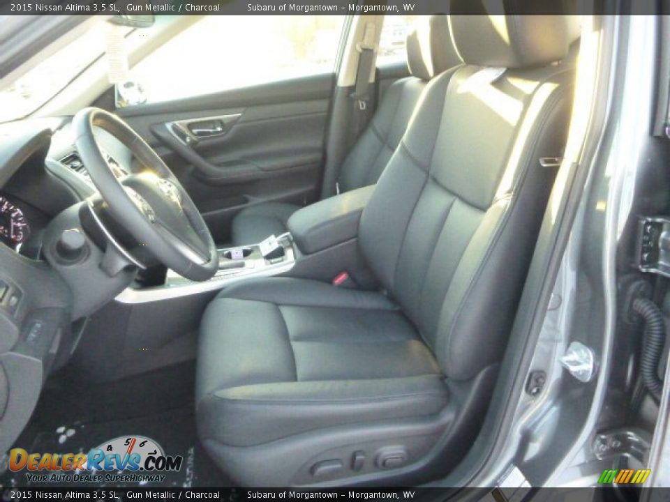 2015 Nissan Altima 3.5 SL Gun Metallic / Charcoal Photo #15