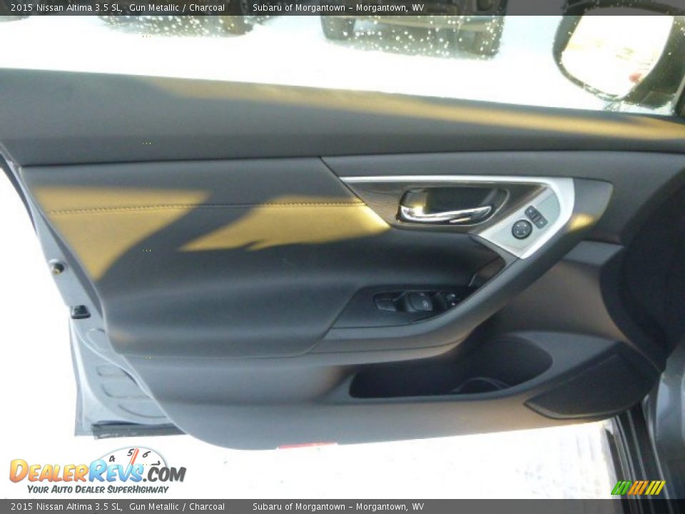2015 Nissan Altima 3.5 SL Gun Metallic / Charcoal Photo #17