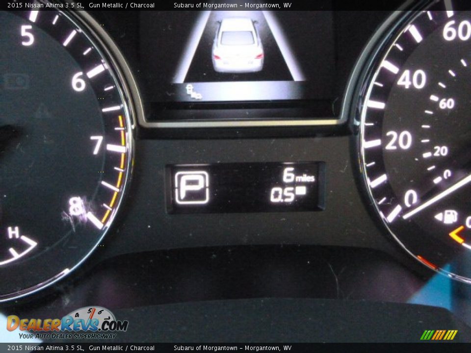 2015 Nissan Altima 3.5 SL Gun Metallic / Charcoal Photo #20