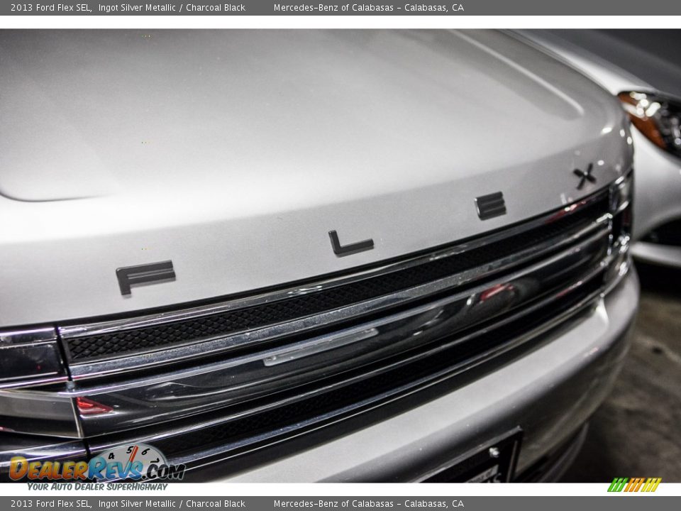 2013 Ford Flex SEL Ingot Silver Metallic / Charcoal Black Photo #3