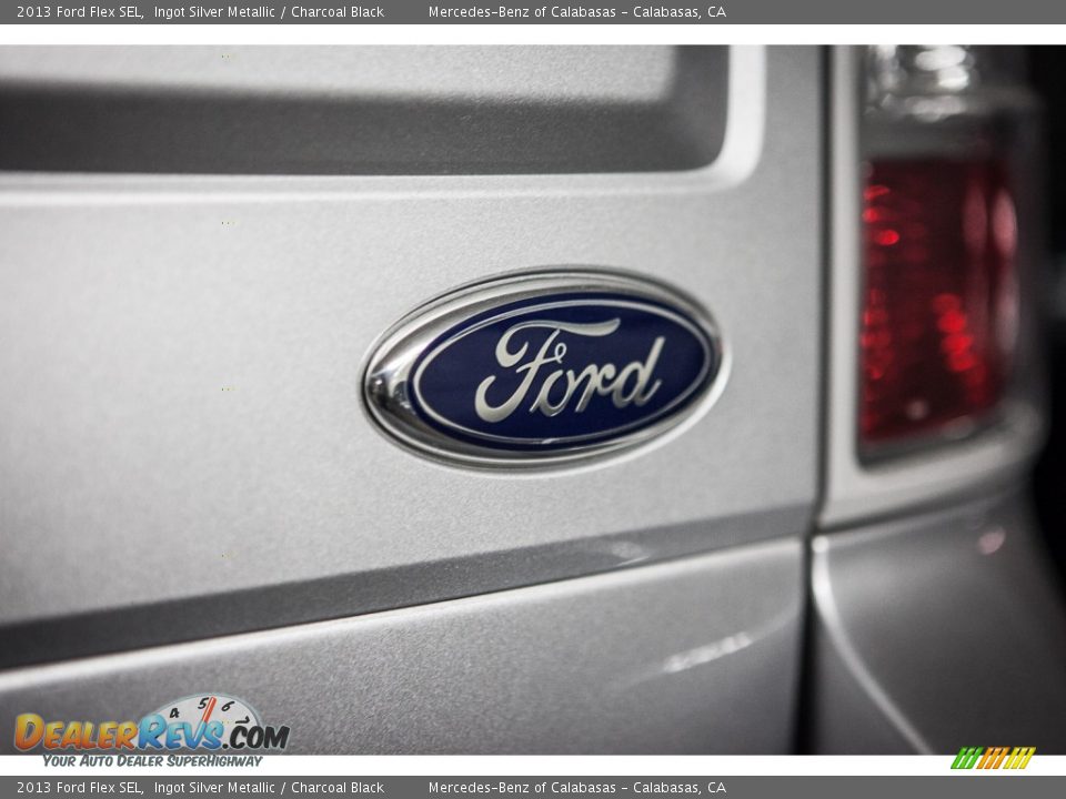 2013 Ford Flex SEL Ingot Silver Metallic / Charcoal Black Photo #6