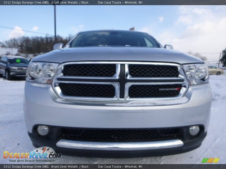 2012 Dodge Durango Crew AWD Bright Silver Metallic / Black Photo #8