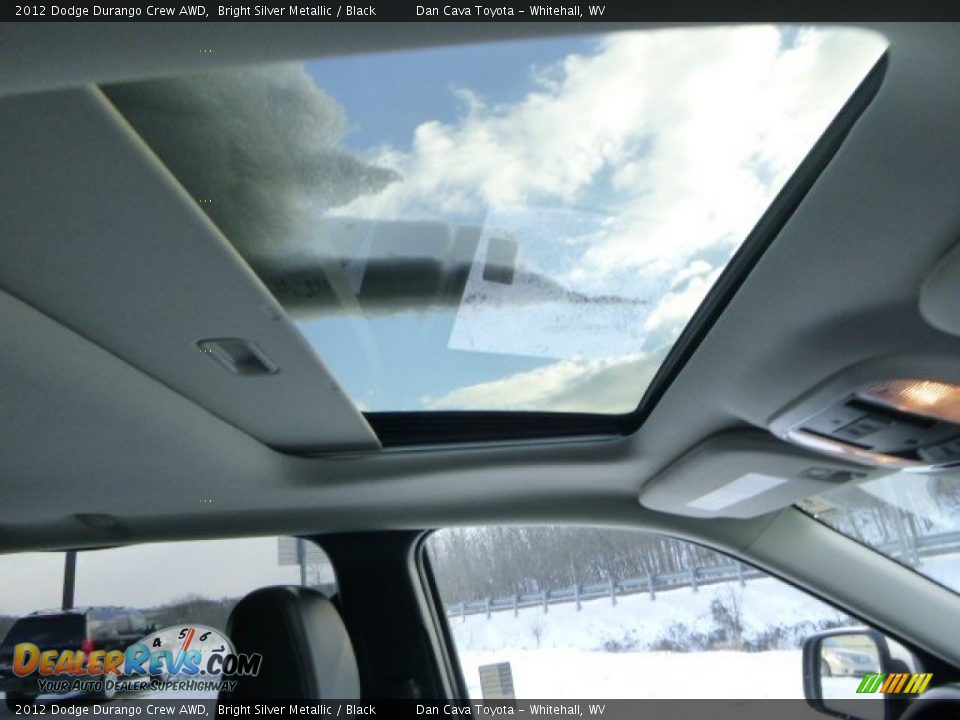 2012 Dodge Durango Crew AWD Bright Silver Metallic / Black Photo #10
