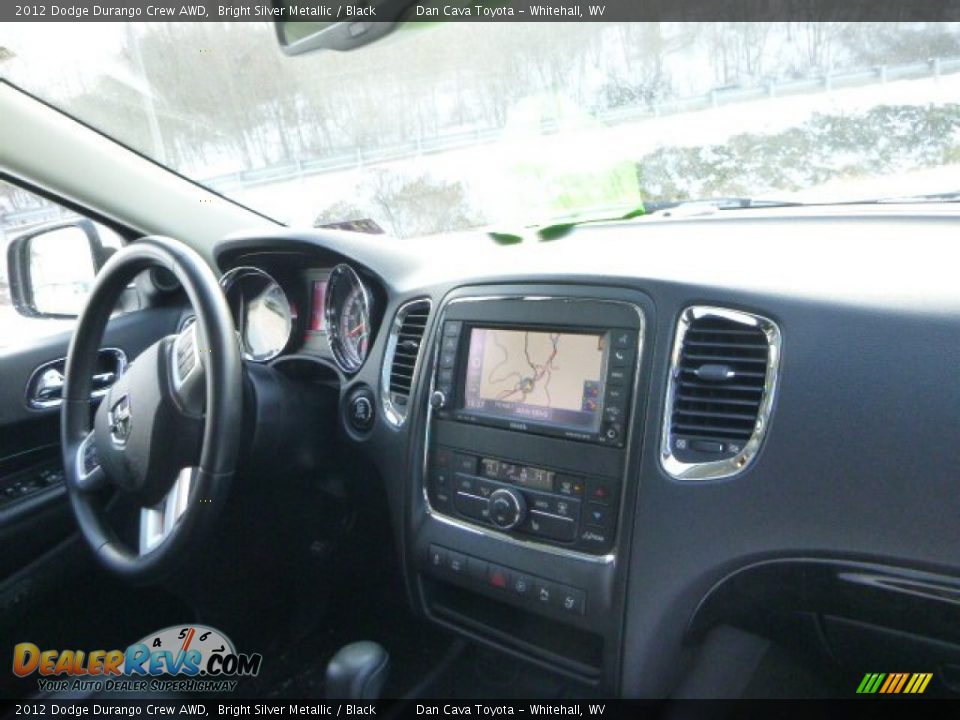 2012 Dodge Durango Crew AWD Bright Silver Metallic / Black Photo #11